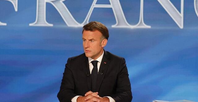 photo emmanuel macron s’est prononcé contre le port de signes religieux dans les « compétitions » sportives mardi soir sur tf1. © ludovic marin / afp