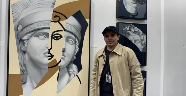 photo  césar malfi est un des artistes exposés au prieuré pour cette nouvelle saison culturelle.  &copy;  le maine libre 