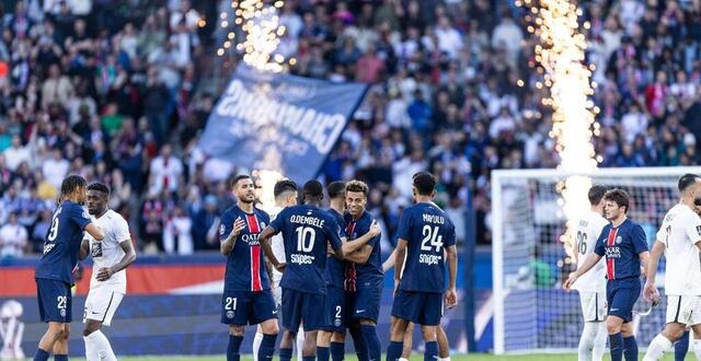 photo quadruple champion de france en titre, le psg pourrait voir son hégémonie en ligue 1 contestée par une arrivée des playoffs. © ibrahim ezzat - afp