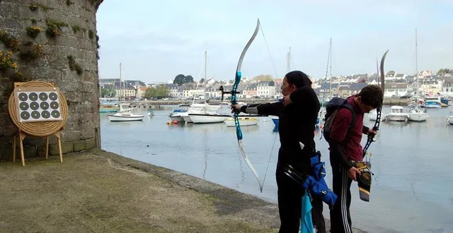 Archery competition in Concarneau