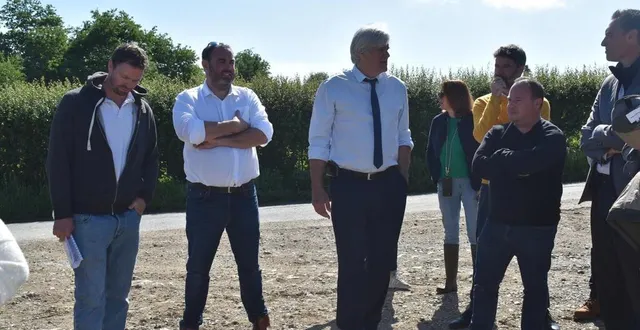 photo  de gauche à droite : émeric chaumont, anthony menars, stéphane le foll, et ludovic robida.  &copy;  le maine libre 