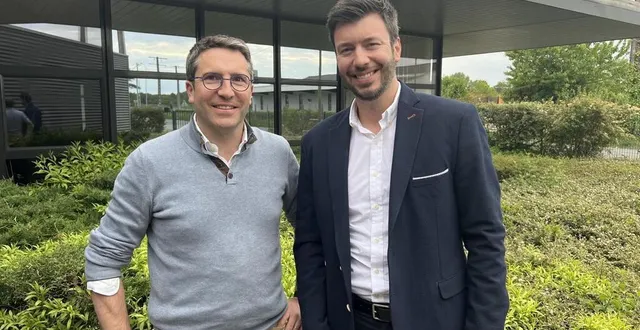 photo  arnaud longchambon et rudy troudet ont présenté, la conférence qui aura lieu le mardi 3 juin, à 18 h 15.  &copy;  ouest-france 