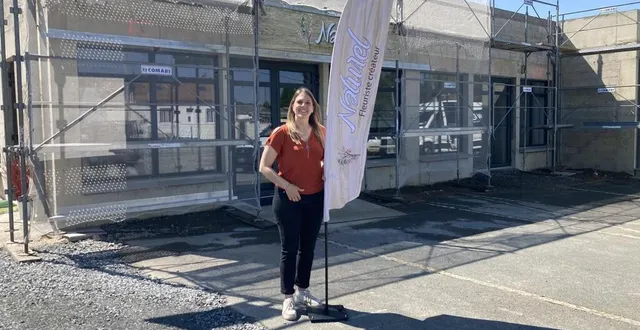 photo  annie pierre raison, fleuriste à champagné, a fait le pari de déménager près de la nationale pour avoir un espace plus grand.  &copy;  ouest-france 