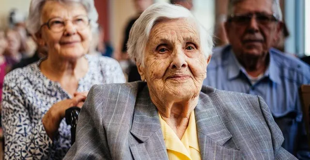 photo  odette boitière a fêté ses 100 ans, jeudi 15 mai 2025, à la résidence arpège de condé-sur-sarthe.  &copy;  ouest-france 