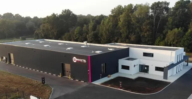 photo  des locaux flambant neufs, d’une surface de 1 600 m², construits dans la zone industrielle de changé.  &copy;  unista 