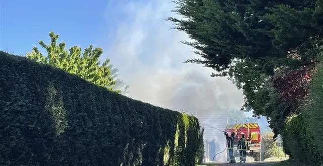 photo  un voisin a donné l’alerte peu après 18 h, vendredi 16 mai 2025.  &copy;  ouest-france 