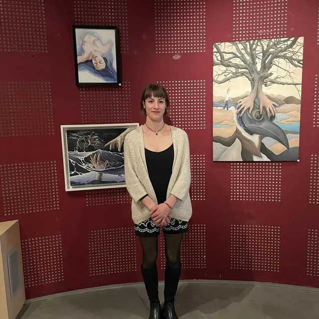 photo laure le bars-stefani. « j'aime l'idée que chaque visiteur puisse s'approprier l'œuvre et en fasse sa propre lecture, librement. »  ©  ouest-france