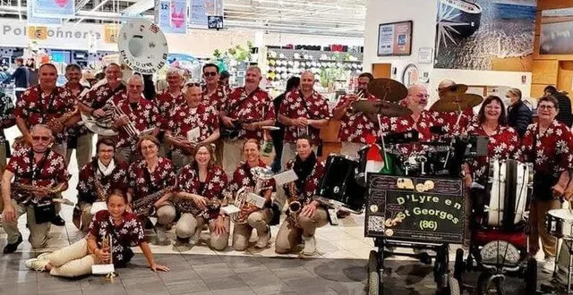photo  la troupe d’lyre en saint-georges mènera une bandas au cours du week-end.  &copy;  comité des fêtes saint-georges-des-groseillers 