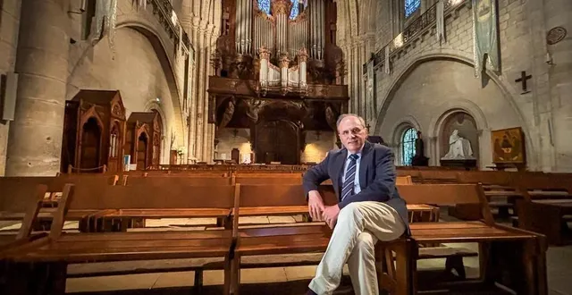 photo  bruno maurel est le créateur du concours jean-louis-florentz et président de l’association pour la connaissance, la sauvegarde et la promotion des orgues de maine-et-loire (cspo).  &copy;  ouest-france 