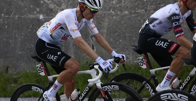 photo  juan ayuso et les cadors du peloton vont s’affronter sur la 9e étape du tour d’italie.  ©  luca bettini / afp 