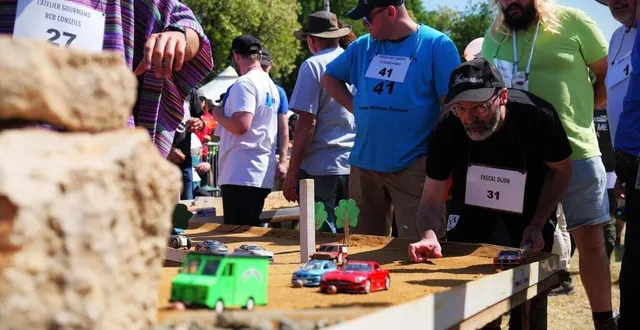 photo  les 24 heures de la bille à saint-mars-de-locquenay ont réuni 45 équipes et 135 joueurs, ce week-end du 17 et 18 mai 2025.  &copy;  ouest-france 