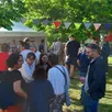 photo  le deuxième marché festif a vu passer de nombreux visiteurs. 