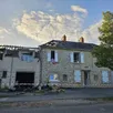 photo une partie de la toiture de la maison de mélanie gaspard a été détruite par un incendie, samedi 17 mai, à vingt-hanaps. la mère de famille recherche un logement de transition.