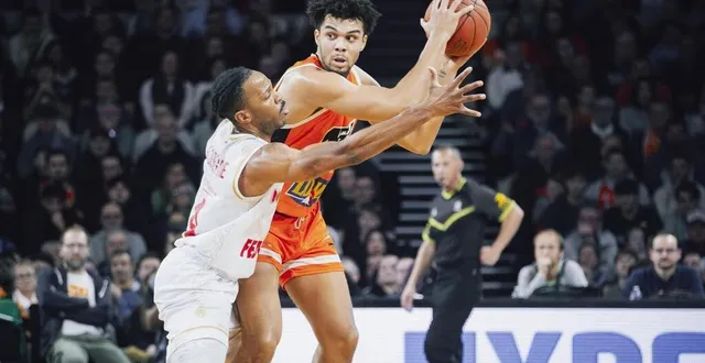 photo  le mans sb et l’as monaco basket s’affronteront pour la sixième fois de la saison, le 30 mai 2025, au mans. (photo d’illustration).  &copy;  archives dominique breugnot 