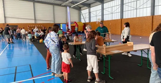 photo  fête du jeu et de la famille..  &copy;  ouest-france 