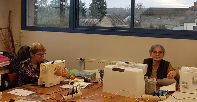 photo  l’atelier couture connaît un franc succès.  &copy;  le maine libre 