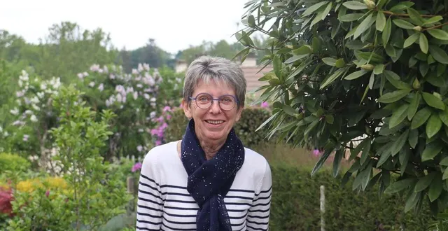 photo  en 2024, marie-agnès roquet a remporté la première place du concours communal des maisons fleuries dans la catégorie « maison avec jardin visible de la rue ».  &copy;  ouest-france 