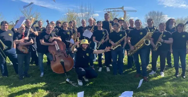 photo  le big band de l’orée de bercé-belinois et l’atelier jazz de l’école de musique de laigné-saint-gervais proposeront un concert d’improvisation.  &copy;  ouest-france. 