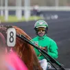 photo  benjamin rochard sera au sulky dans les huit courses du programme de la réunion hippique du mans, jeudi 22 mai 2025. 