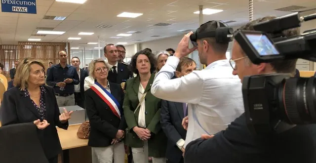 photo  la visite, qui s’était déroulée dans le calme, s’est terminée par une scène de tension.  &copy;  ouest-france 