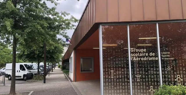 photo  le groupe scolaire de l’aérodrome a été évacué mercredi en fin de matinée.  &copy;  co 