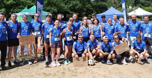 photo  les trois équipes de la pb athlé, unies et motivées, ont relevé le défi des 24h running de brette avec énergie et esprit d’équipe.  &copy;  la patriote de bonnétable 