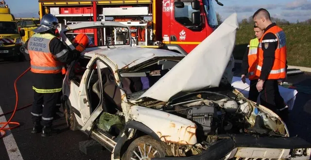 photo  les pompiers feront un exercice de désincarcération après un accident fictif.  &copy;  archives ouest-france 