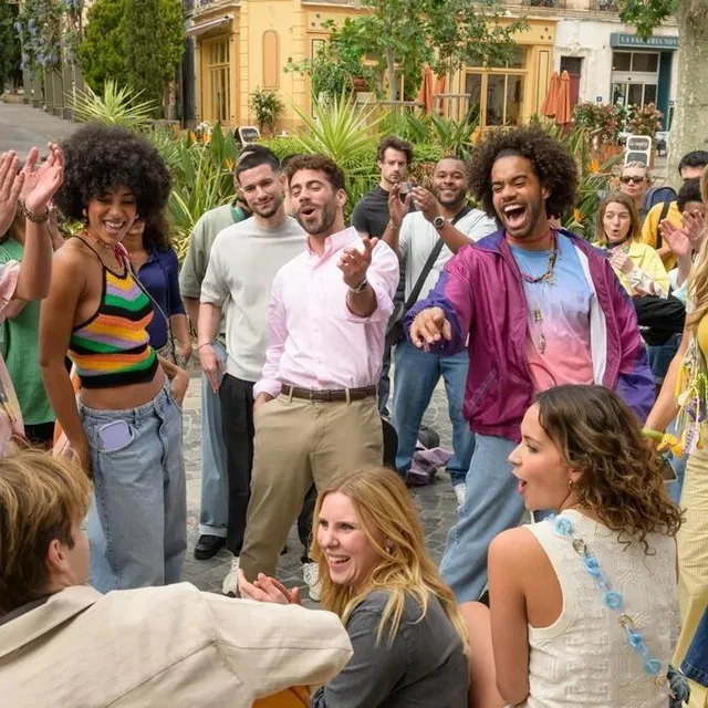 photo sur le tournage.  ©  capa pictures