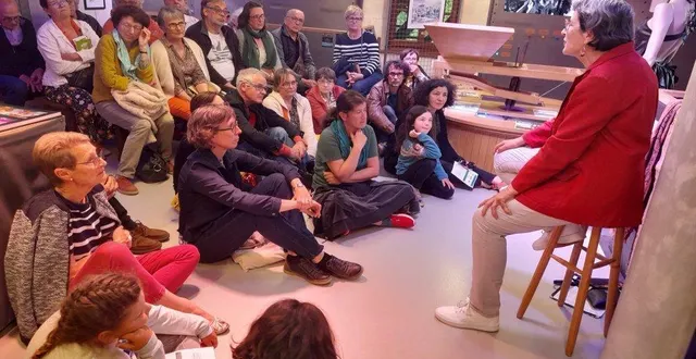 photo  cette visite contée était aussi accompagnée d’un quiz de connaissances du moulin hydronef pour les enfants et d’une animation autour du cycle de l’eau l’après-midi.  &copy;  co 