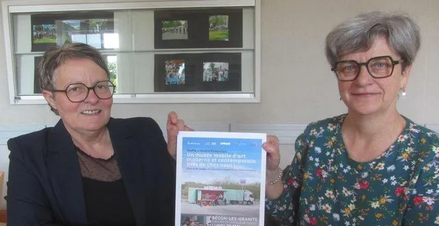 photo  marie-ange fouchereau, maire et catherine chereau, adjointe, sont ravies d’accueillir le mumo, dans la commune, du 26 au 28 mai.  &copy;  co 