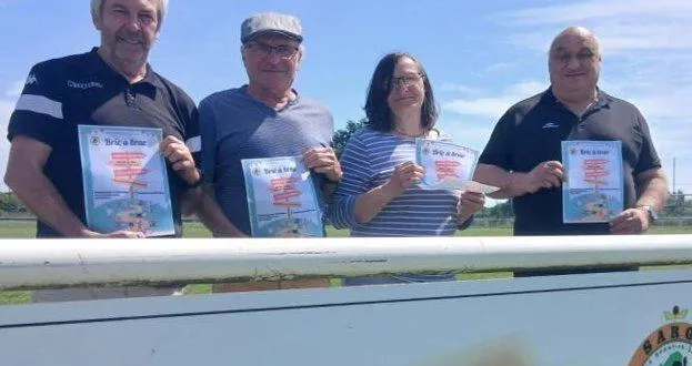 photo  bruno, gilles, évelyne et didier, mobilisés pour dimanche.  &copy;  le maine libre 