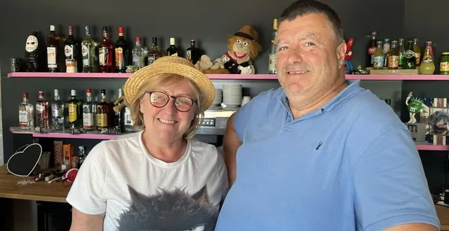 photo  katia madelenat et stéphane chesneau sont impatients d’ouvrir leur établissement.  &copy;  le maine libre 