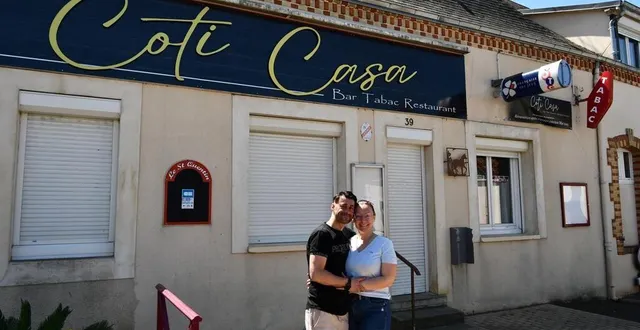 photo  tiago martins et corinne maillard, nouveaux gérants de l’établissement.  &copy;  le maine libre 
