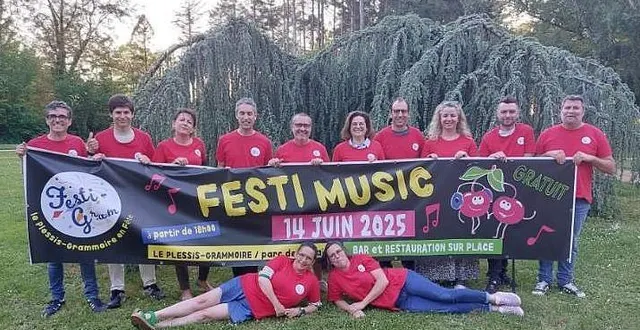 photo  l’équipe des organisateurs recherche des bénévoles pour la 4e édition de festi-music au plessis-grammoire (maine-et-loire).  &copy;  ouest-france 