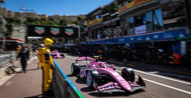 photo  l’écurie sarthoise dams remporte la course sprint à monaco grâce à son pilote indien kush maini.  &copy;  dams. 
