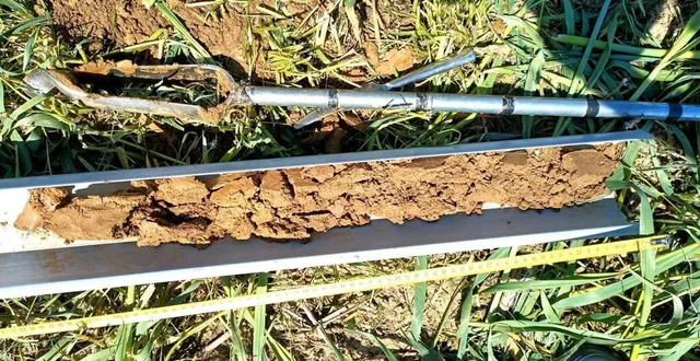 photo  des sondages de terrain sont effectués dans le cadre du plu, jusqu’au moisde septembre.  &copy;  co 