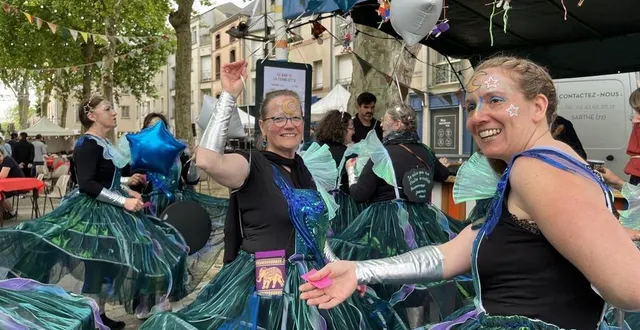 photo  partout, des sourires, de la culture et de la joie de vivre pour ces rendez-vous de saint-lyphard de la ferté-bernard.  &copy;  le maine libre 
