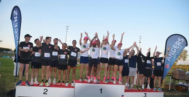 photo  chez les hommes, l’équipe de l’arsla s’est imposée devant celles d’irigo et atos-eviden.  &copy;  co 