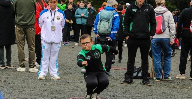 photo  noa bouchet, jeune champion minime du grand-lucé, en pleine partie lors du national jeunes d’allonnes.  &copy;  le maine libre 