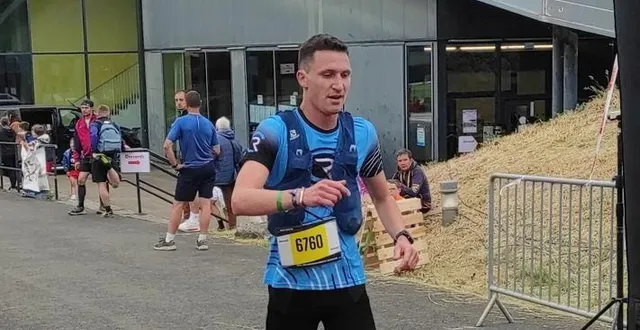 photo  alexis granneau, vainqueur du 26 km, s’est rassuré en vue de la maxi-race qu’il disputera en relais, samedi 31 mai.  &copy;  photo : ouest-france 