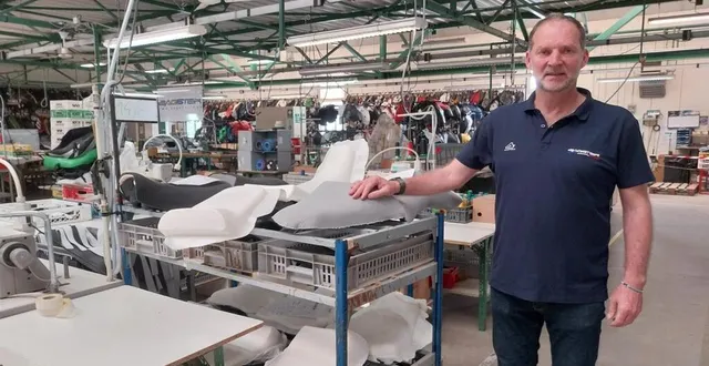 photo  l’entreprise bagster, dirigée depuis 2021 par emmanuel kratz, est reprise par l’entreprise italienne acerbis.  &copy;  ouest-france 