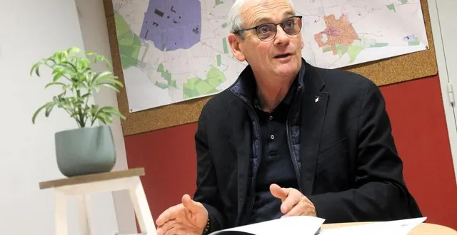 photo  éric david, le maire du bailleul, ici en février 2025.  &copy;  archives ouest-france 