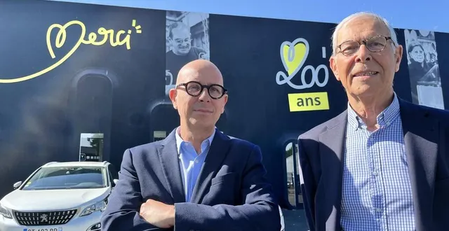 photo  nicolas et yves courant, actuel et ancien directeur général de l’entreprise courant, spécialisée dans le cordage depuis 200 ans.  &copy;  ouest-france 