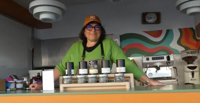 photo  marie-line dans son truck.  &copy;  ouest-france 