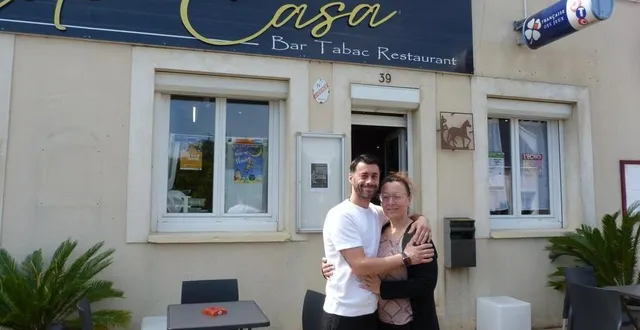 photo  tiago martins et corinne maillard concrétisent leur rêve de restaurant avec le coti casa.  &copy;  ouest-france 