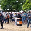 photo la foule des grands jours pour ce premier festival moto du club de luché-pringé.