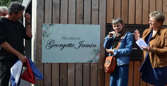 photo  les logements pour seniors portent le nom de résidence georgette jamin.  &copy;  le maine libre 