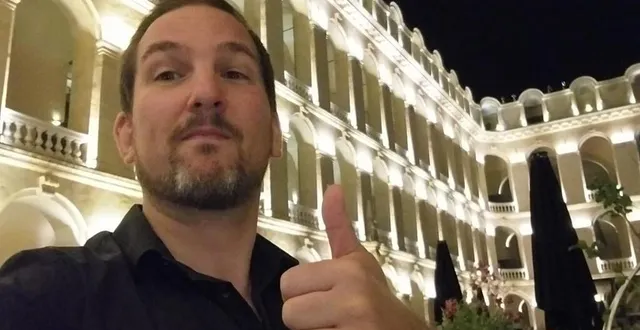 photo  christophe barbereau est professeur de philosophie au lycée ella-fitzgerald de saint-romain-en-gal (rhône). sa sœur noémie, habitant en maine-et-loire a organisé les recherches pour le retrouver.  &copy;  photo remise par sa famille 