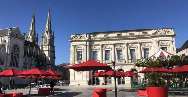 photo  durant ce pont de l’ascension 2025, les températures élevées et le grand ciel bleu – comme ici à cholet – devraient faire leur retour sur le maine-et-loire.  &copy;  ouest-france 