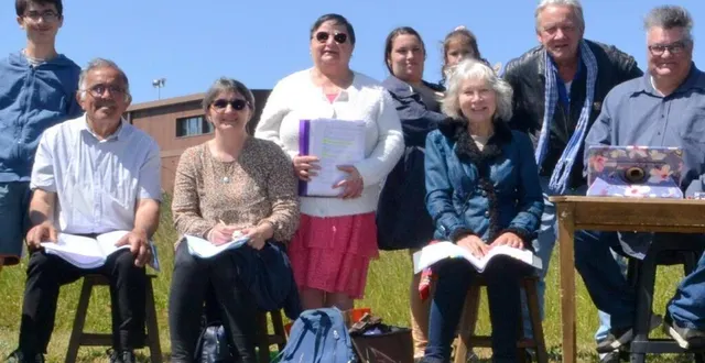 photo précigné. les son et lumière en répétition  &copy;  le maine libre 